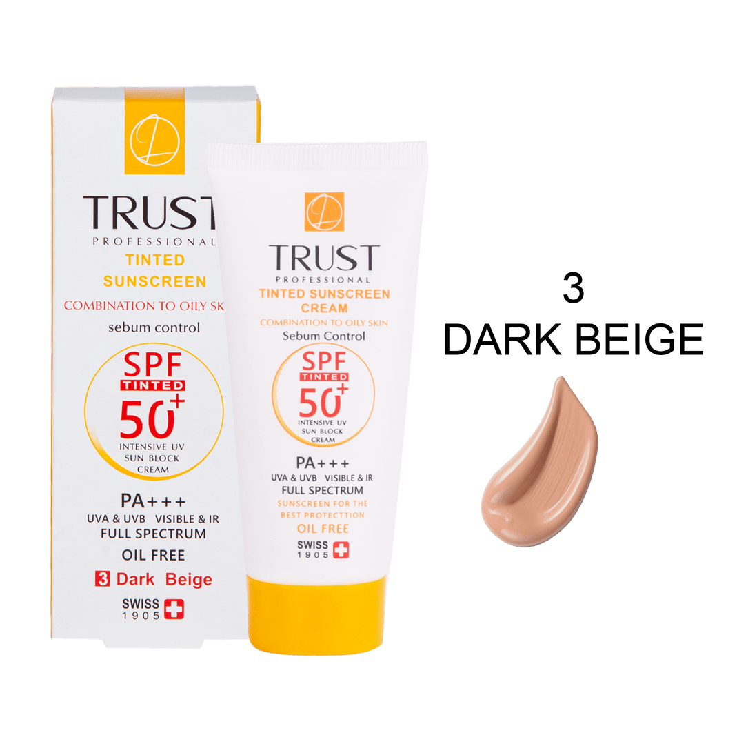 کرم ضد آفتاب رنگی و کنترل چربی بژ تیره (پوست مختلط تا چرب) (2024) - Image 1